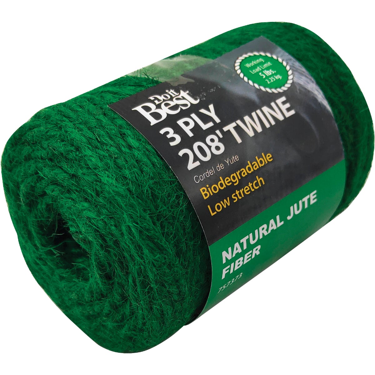 Do it Best 3-Ply x 208 Ft. Green Jute Biodegradable Twine