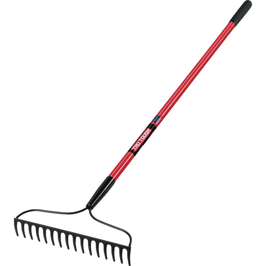 Truper Tru Tough 15.5 In. Steel Bow Garden Rake (16-Tine)