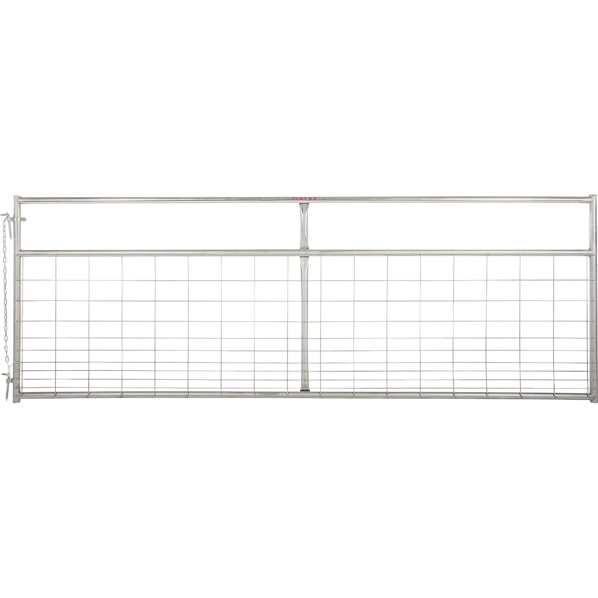 Tarter Watchman 50 In. H. x 12 Ft. L. x 1-3/4 In. Tube Diameter Galvanized Tube Gate