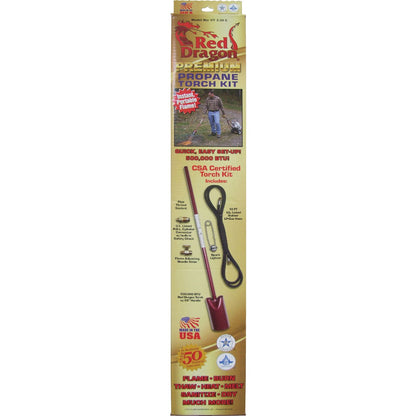 Flame Engineering Red Dragon Vapor Propane 500,000 BTU Heavy-Duty Outdoor & Brush Torch Kit