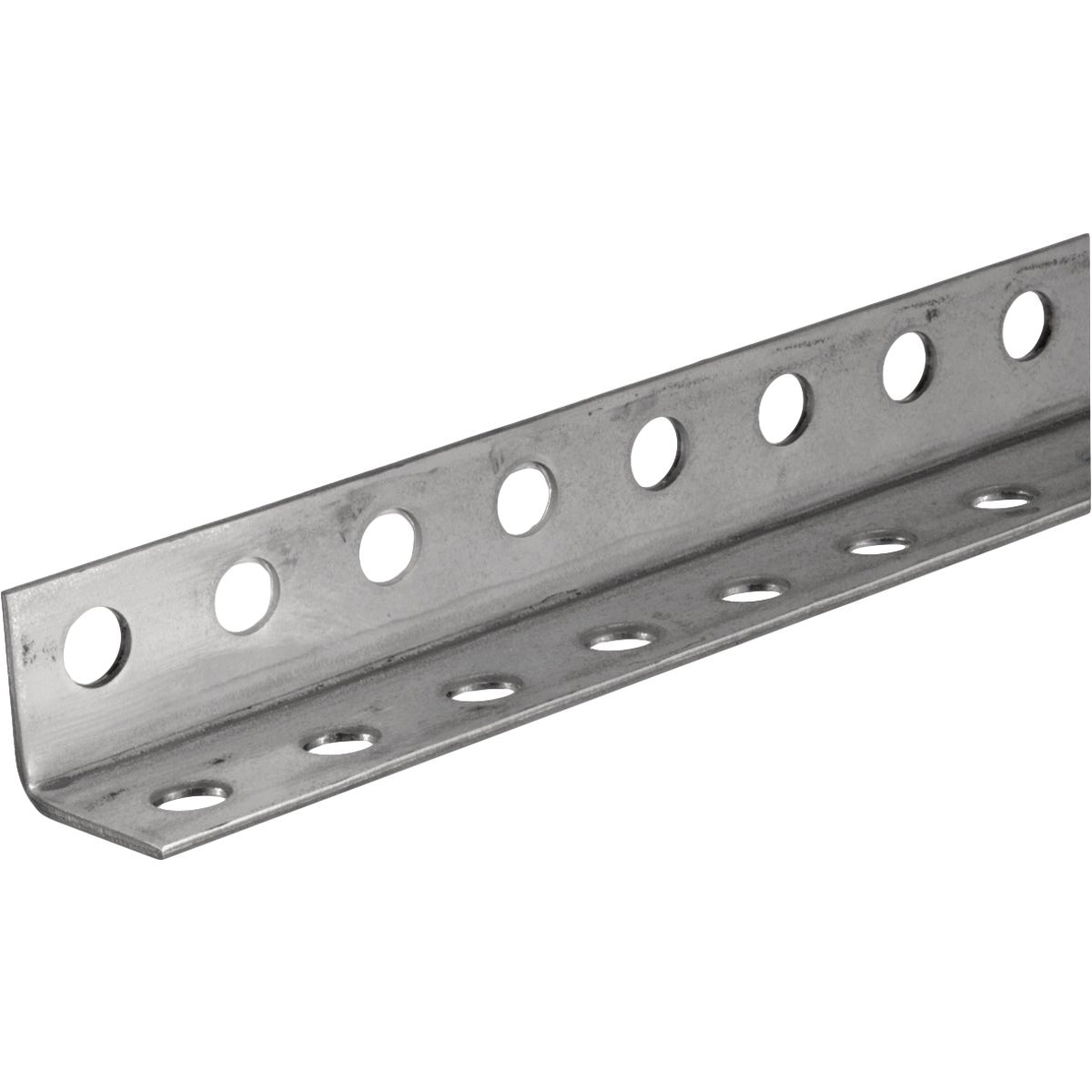 HILLMAN Steelworks Zinc-Plated 1-1/4 In. x 6 Ft. Perforated Steel Angle