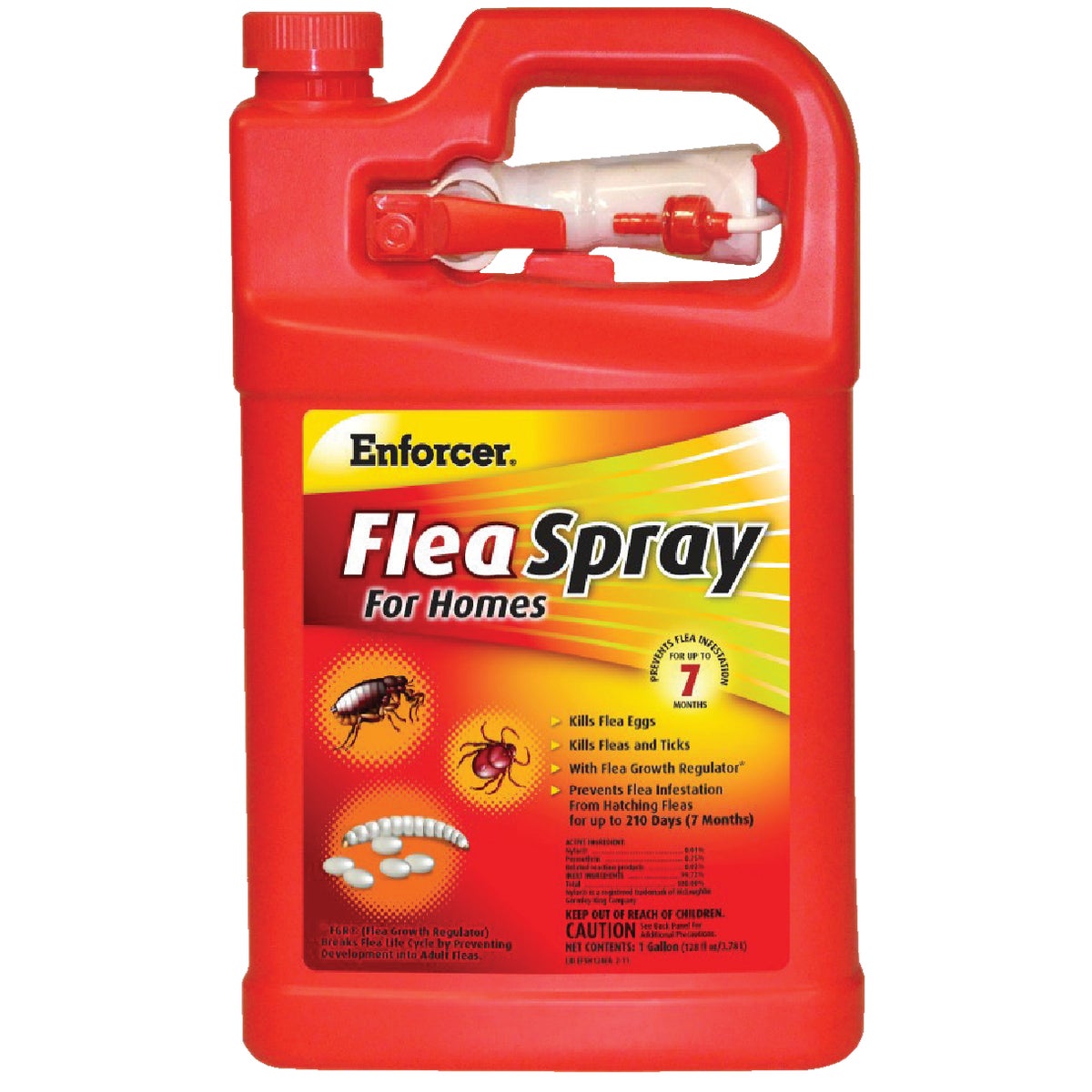 Enforcer 128 Oz. Ready To Use Trigger Spray Tick & Flea Killer For Homes