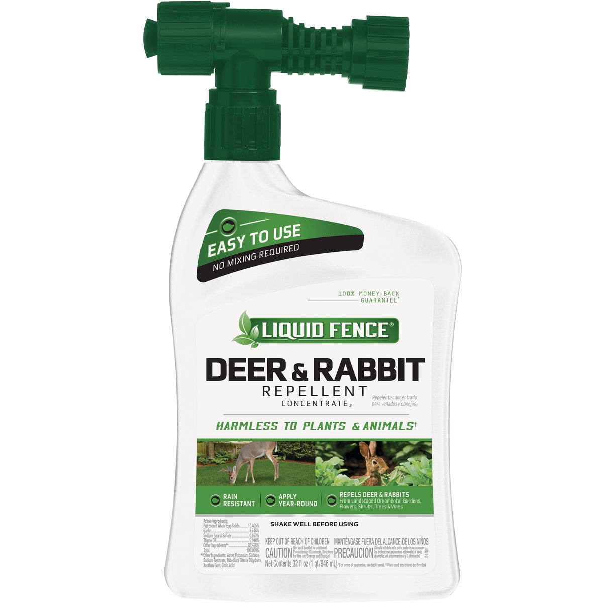 Liquid Fence 32 Oz. Ready To Spray Deer & Rabbit Repellent