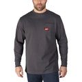 Milwaukee Medium Gray Long Sleeve Men's Heavy-Duty Pocket Shirt