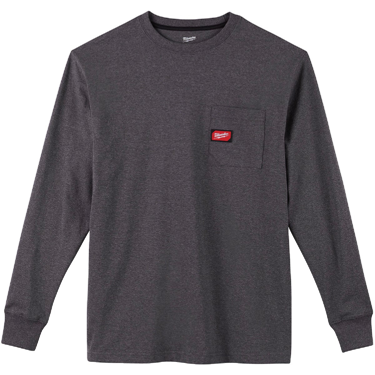 Milwaukee Medium Gray Long Sleeve Men's Heavy-Duty Pocket Shirt