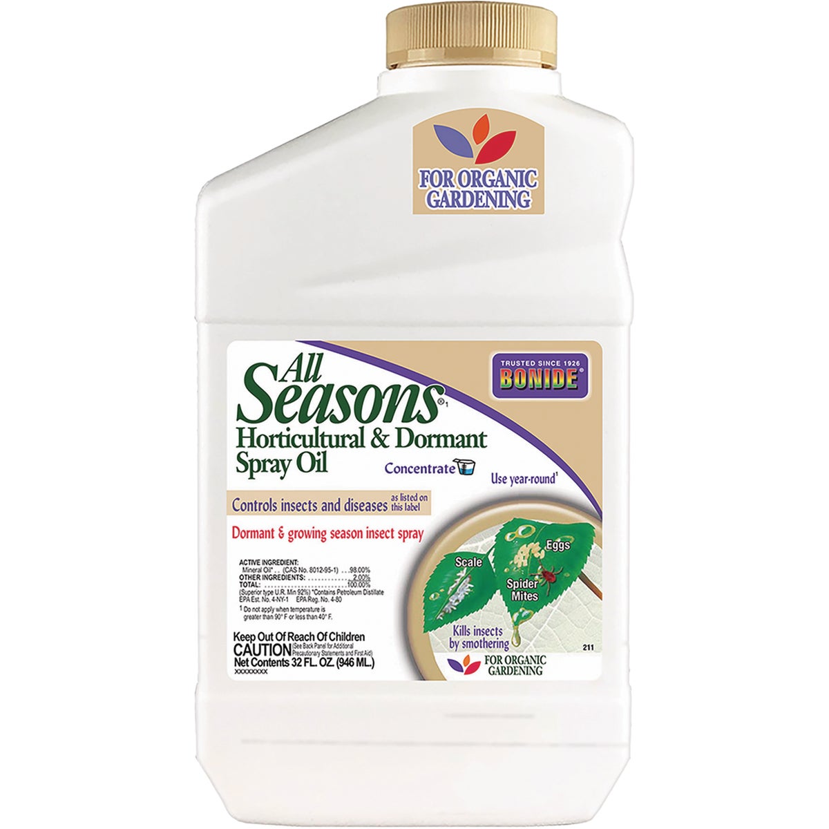 Bonide All Seasons 32 Oz. Concentrate Dormant Horticultural Oil