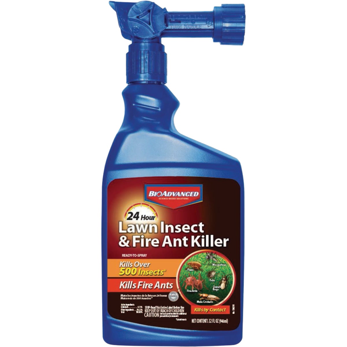 BioAdvanced 32 Oz. Ready To Spray Lawn Insect & Fire Ant Killer