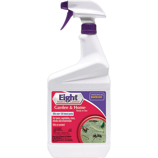 Bonide Eight 32 Oz. Ready To Use Trigger Spray Garden & Home Insect Killer