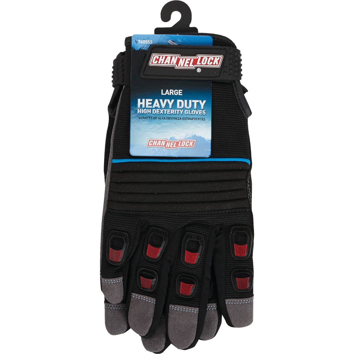 Channellock Men's Large Synthetic Leather Heavy-Duty High Performance Glove