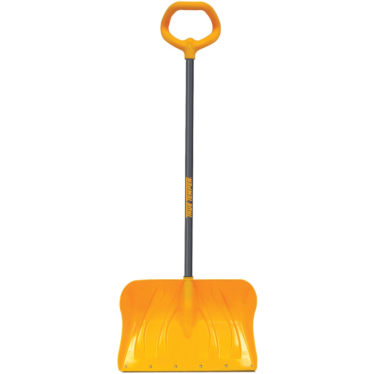 True Temper 20 In. Poly Snow Shovel & Pusher With 34 In. Steel Handle