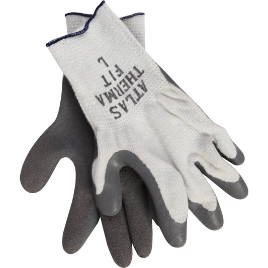 Atlas Therma-Fit Men's Large Latex-Dipped Knit Winter Glove