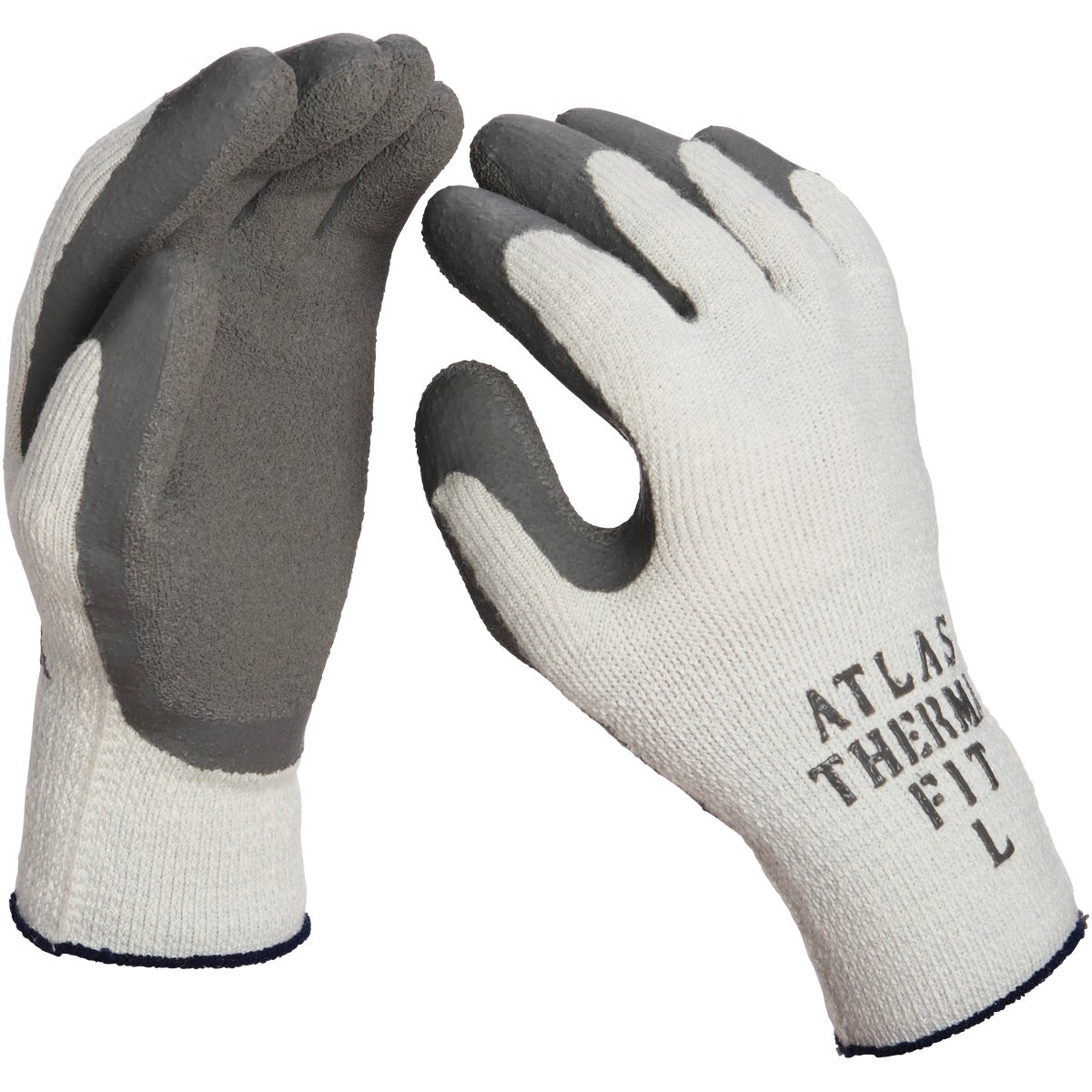 Atlas Therma-Fit Men's Large Latex-Dipped Knit Winter Glove