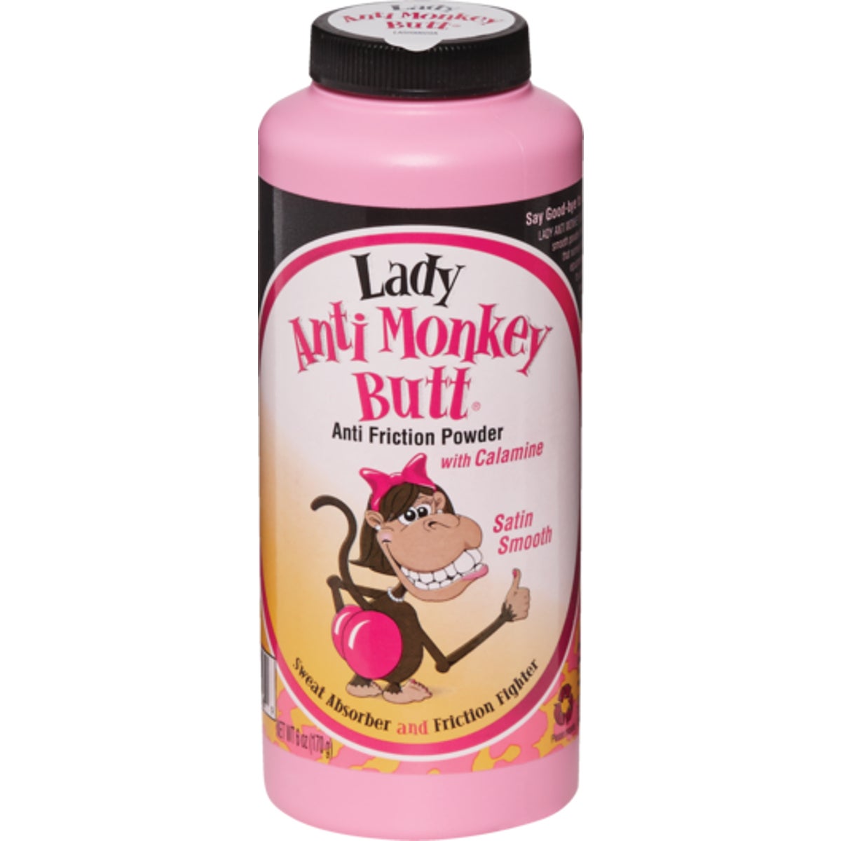 Anti-Monkey Butt 6 Oz. Satin Smooth Body Powder