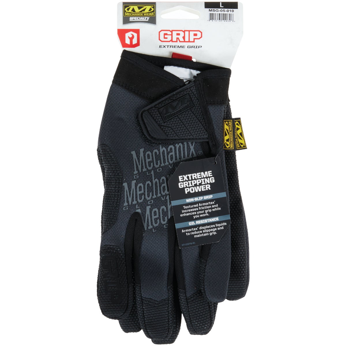 Mechanix Wear Specialty Grip Men's Large Black Polyester Work Glove