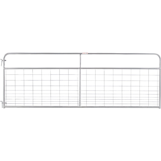 Tarter 50 In. H. x 8 Ft. L. x 1-3/4 In. Tube Diameter Galvanized Wire-Filled Tube Gate