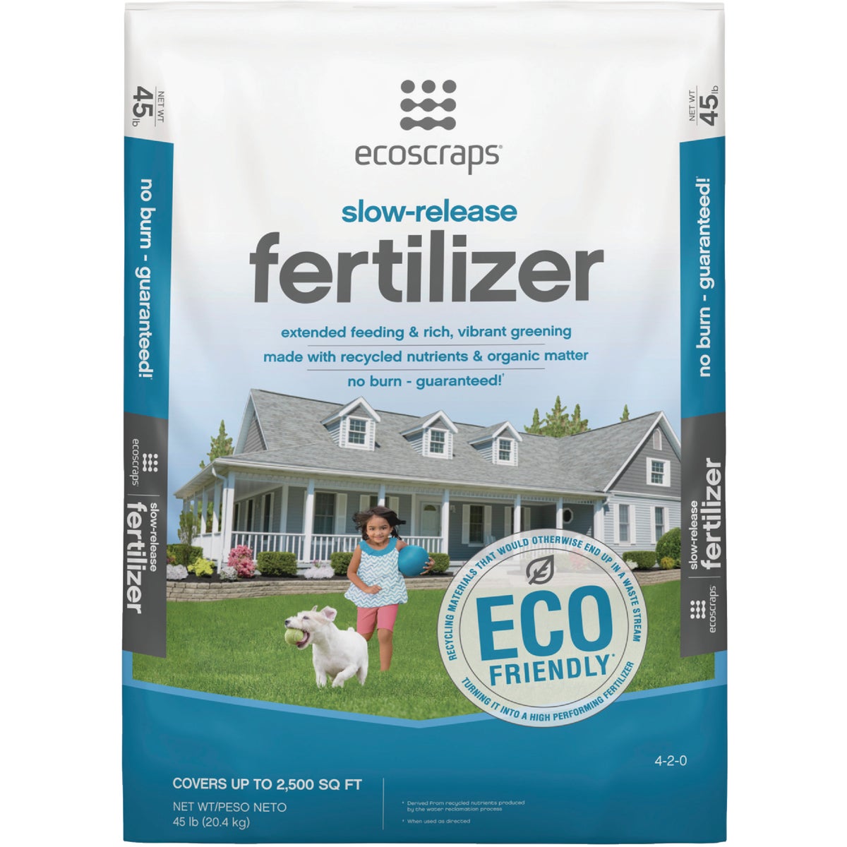 Scotts EcoScraps 45 Lb. 2500 Sq. Ft. 4-2-0 Lawn Fertilizer