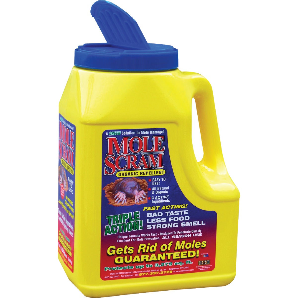 Mole Scram 4.5 Lb. Granular Organic Mole Repellent