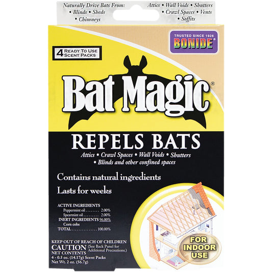 Bonide Bat Magic 2 Oz. Granular Bat Repellent (4-Pack)