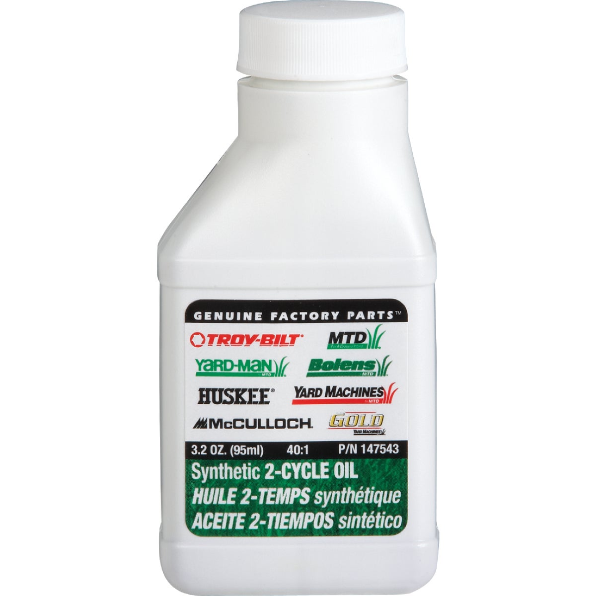 MTD 3.2 Oz. Synthetic 2-Cycle Motor Oil