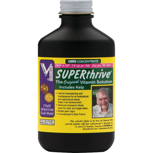 Superthrive 4 Oz. Concentrate Liquid Plant Vitamin Solution