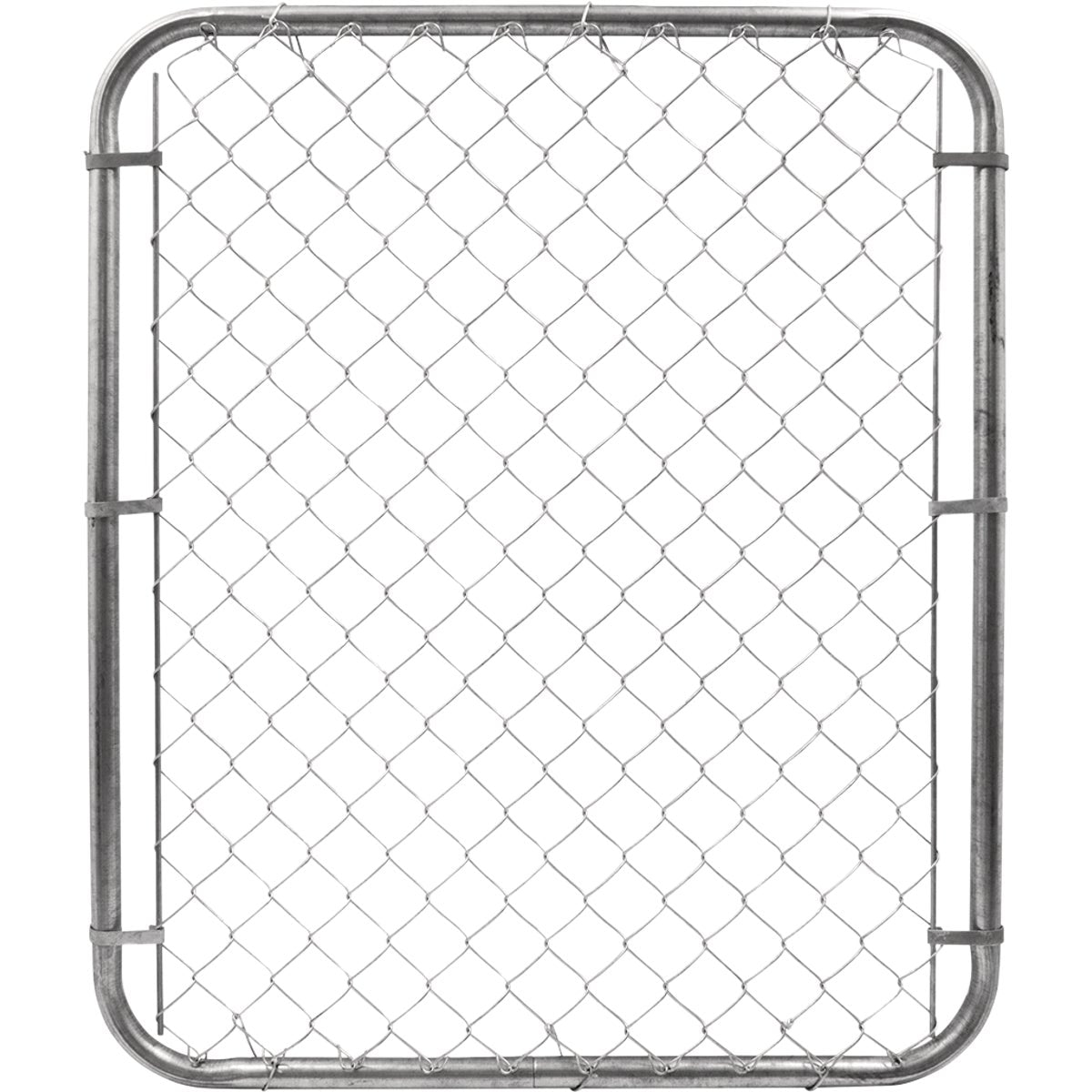 Yard Gard Single Walk 48 In. H. Adjustable Chain Link Gate