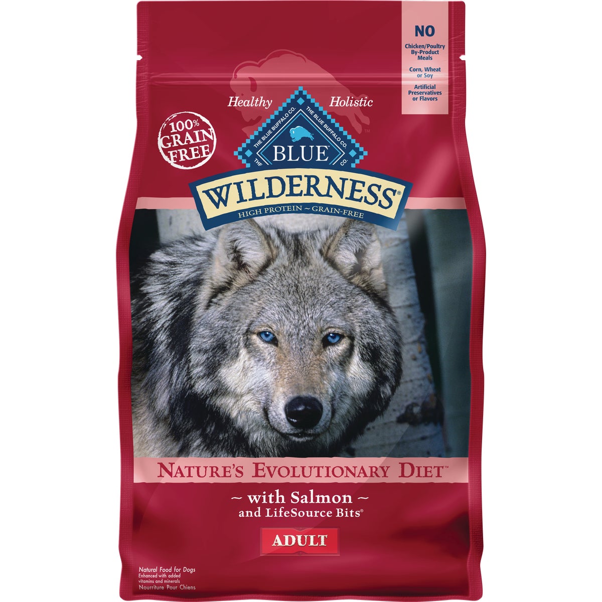 Blue Buffalo Wilderness Grain-Free 4.5 Lb. Salmon Dry Adult Dog Food