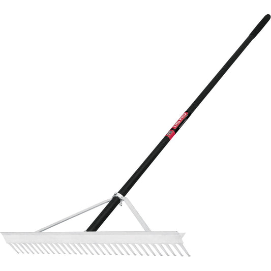 Tru Pro 30 In. Aluminum Landscape Rake (36-Tine)