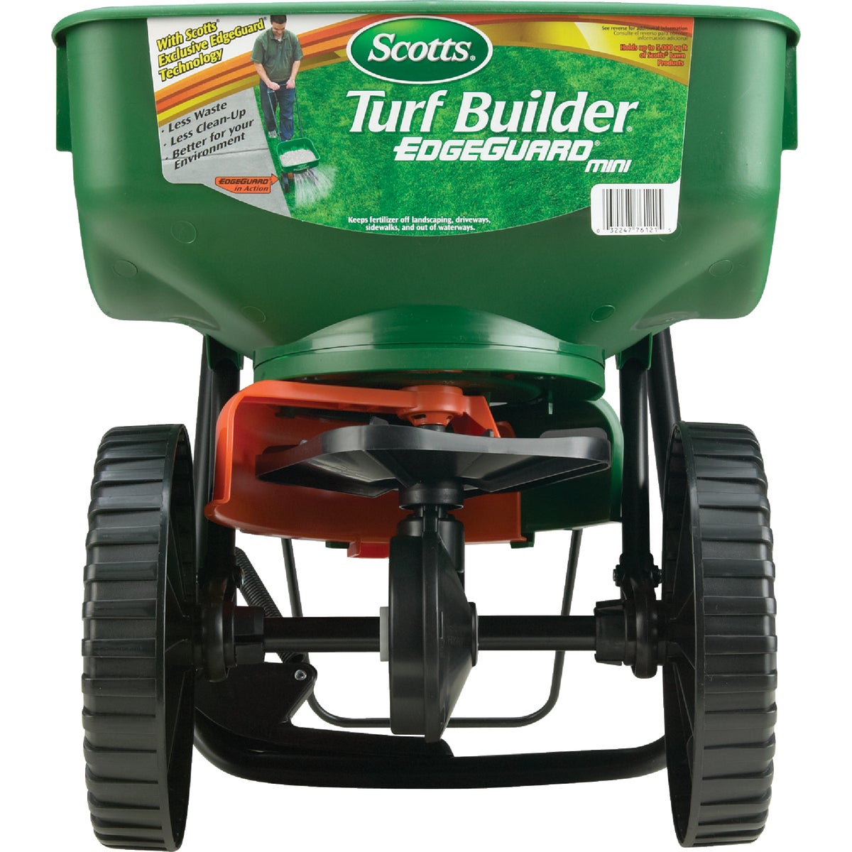 Scotts Turf Builder EdgeGuard Mini Broadcast Fertilizer Spreader