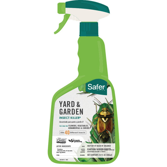 Safer 32 Oz. Ready To Use Trigger Spray Garden Insect Killer