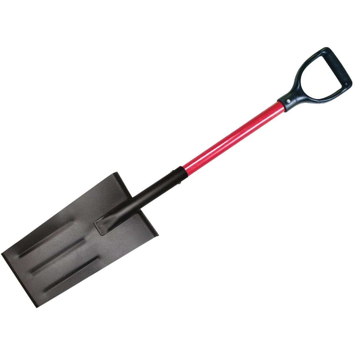 Bully Tools 27 In. Fiberglass D-Handle Square Point Garden Spade