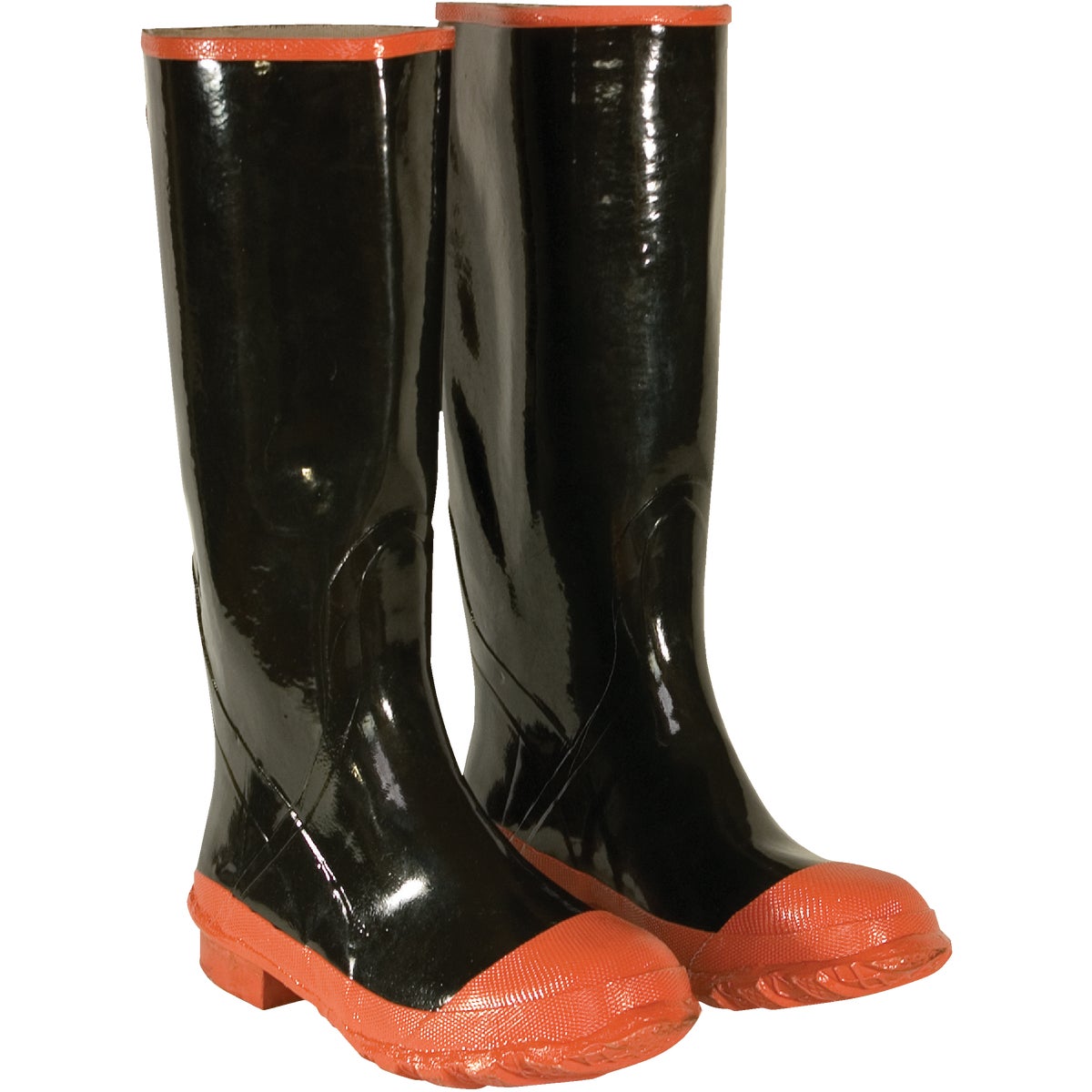CLC Men's Size 7 Black Rubber Boot