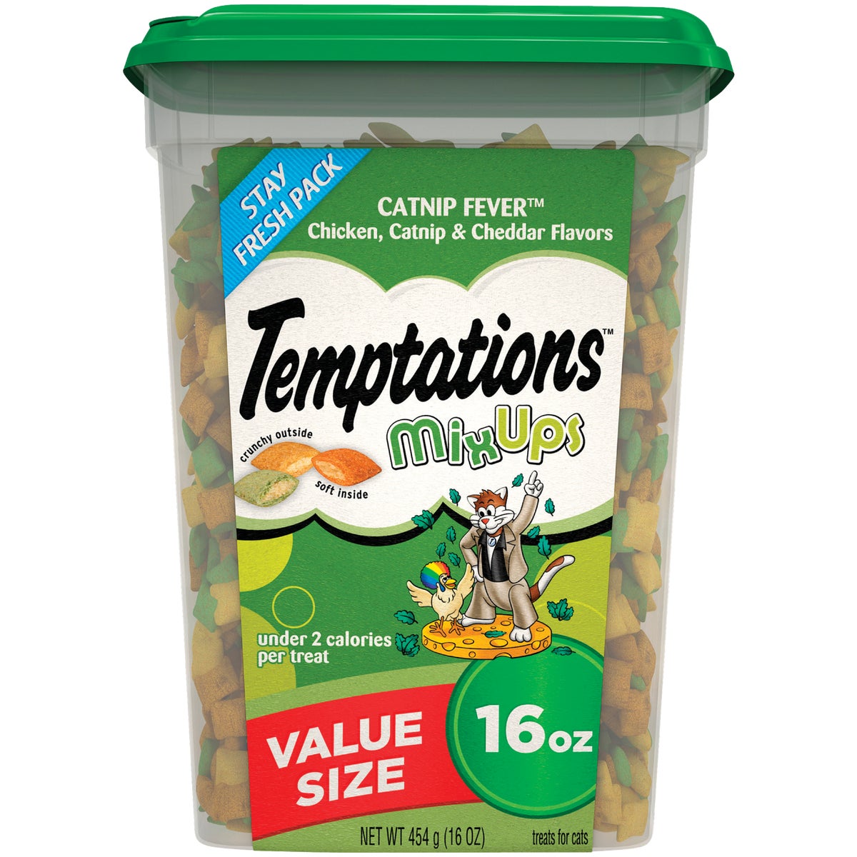 Temptations Mix Ups Catnip Fever 16 Oz. Cat Treats