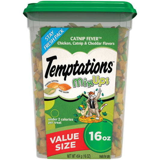 Temptations Mix Ups Catnip Fever 16 Oz. Cat Treats