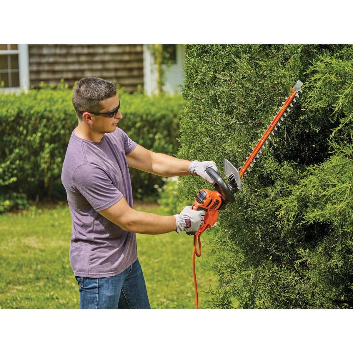 Black & Decker Sawblade 20 In. 3A Corded Electric Hedge Trimmer