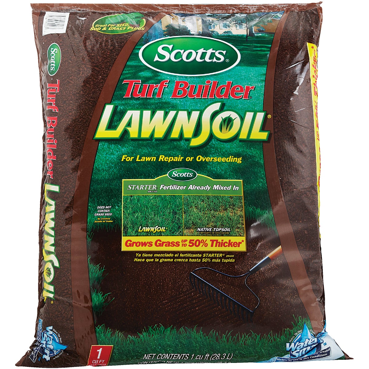 Scotts Turf Builder LawnSoil 1 Cu. Ft. 33 Lb.All Purpose Top Soil