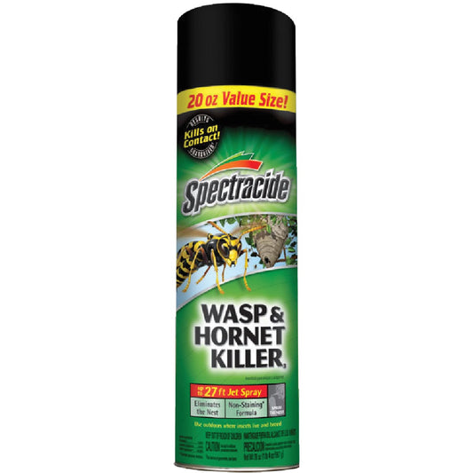 Spectracide 20 Oz. Liquid Aerosol Spray Wasp & Hornet Killer