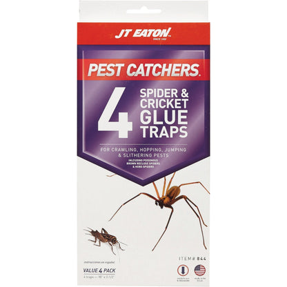 JT Eaton Pest Catchers Indoor Glue Cricket & Spider Trap (4-Pack)