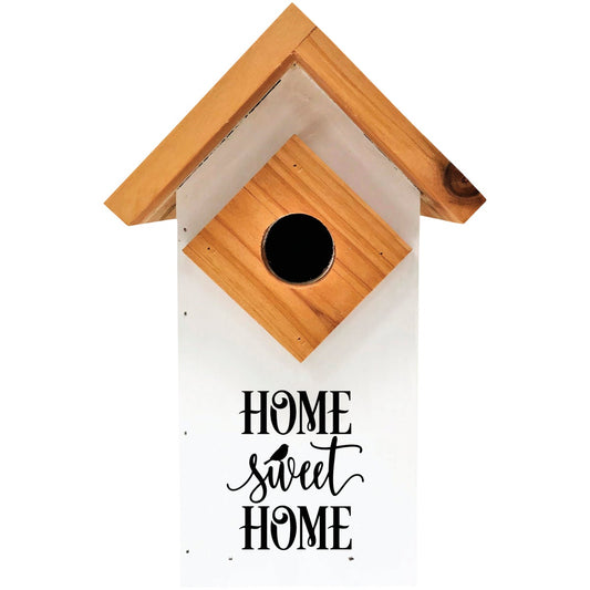 Nature's Way 6.75 In. W. x 11 In. H. x 6 In. D. Cedar Farmhouse Bluebird House