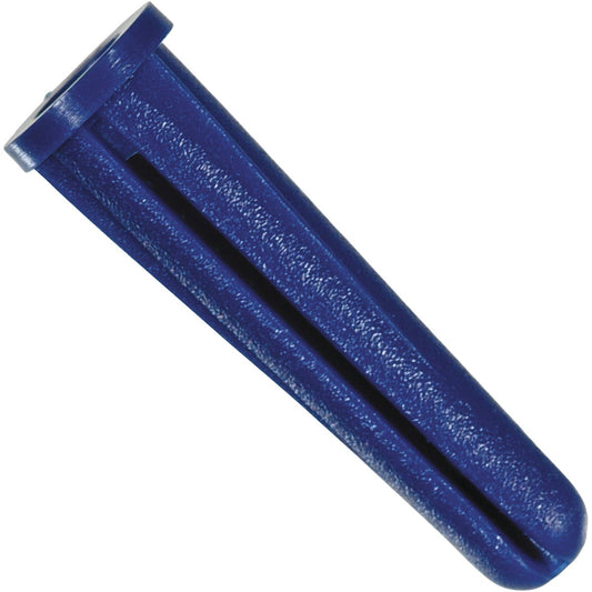 Hillman #14 - #16 Thread x 1-3/8 In. Blue Conical Plastic Anchor (50 Ct.)