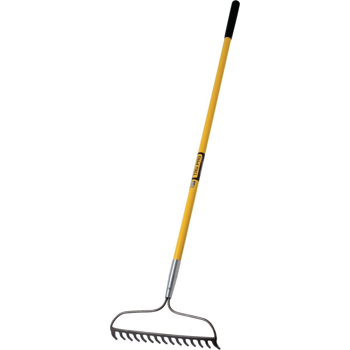 Tru Pro 60 in. Forged Bow Rake, 16 tines, Fiberglass Handle