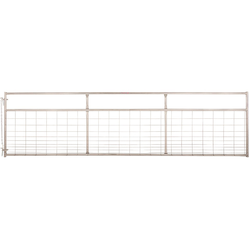 Tarter Watchman 50 In. H. x 16 Ft. L. x 1-3/4 In. Tube Diameter Galvanized Tube Gate