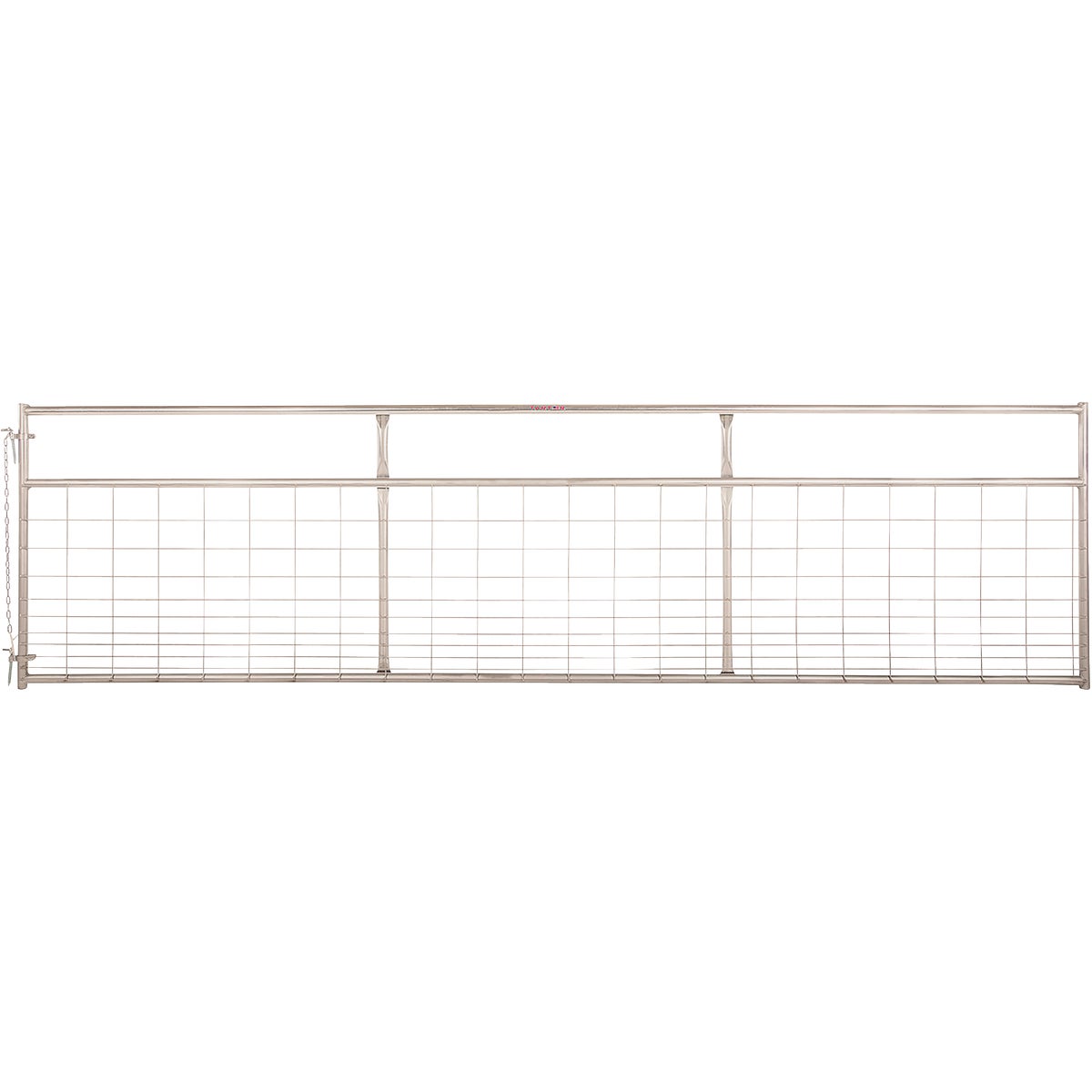 Tarter Watchman 50 In. H. x 16 Ft. L. x 1-3/4 In. Tube Diameter Galvanized Tube Gate