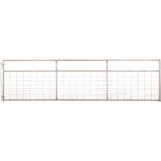 Tarter Watchman 50 In. H. x 16 Ft. L. x 1-3/4 In. Tube Diameter Galvanized Tube Gate