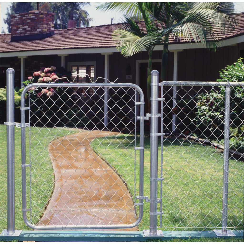 Midwest Air Tech Single Walk 43 In. W. x 46 In. H. Chain Link Gate