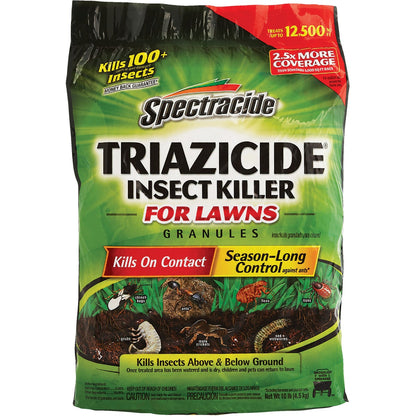 Spectracide Triazicide 10 Lb. Ready To Use Granules Insect Killer For Lawns
