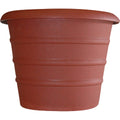Myers Marina 16 In. Dia. Terracotta Poly Flower Pot