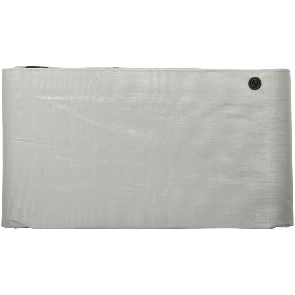 Do it Best Silver Woven 12 Ft. x 20 Ft. Heavy Duty Poly Tarp