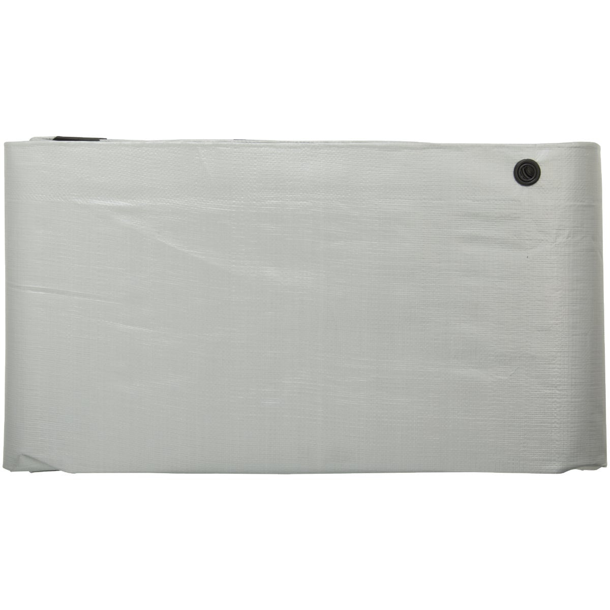 Do it Best Silver Woven 12 Ft. x 20 Ft. Heavy Duty Poly Tarp