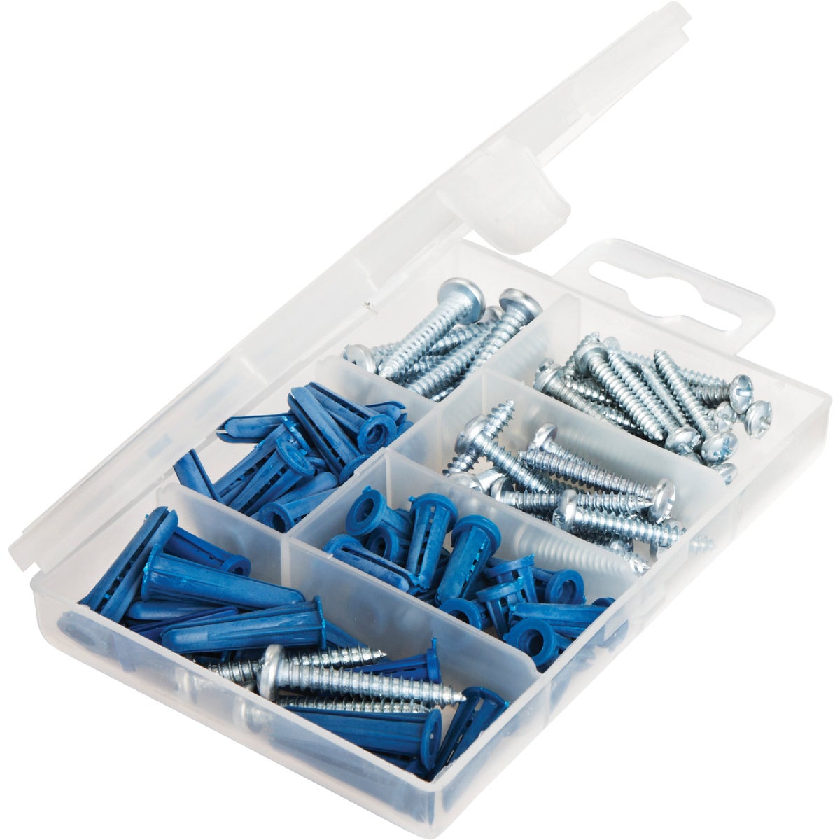 Hillman The Fastener Center Screw and Anchor Fastener Assortment Kit (100 Pcs.)