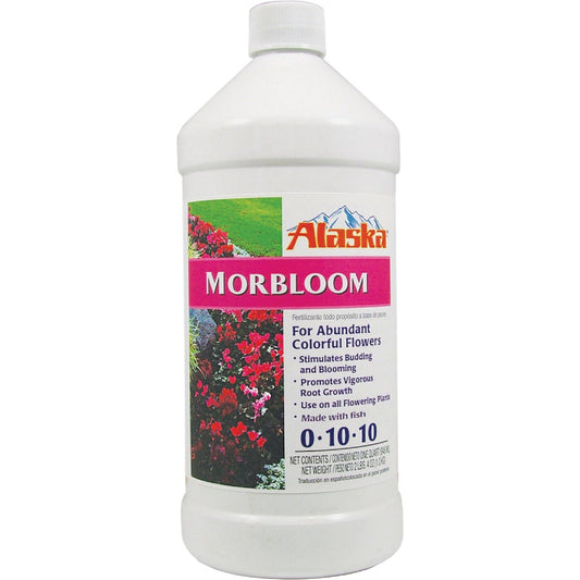 Alaska Morbloom 32 Oz. 0-10-10 Concentrated Liquid Plant Food